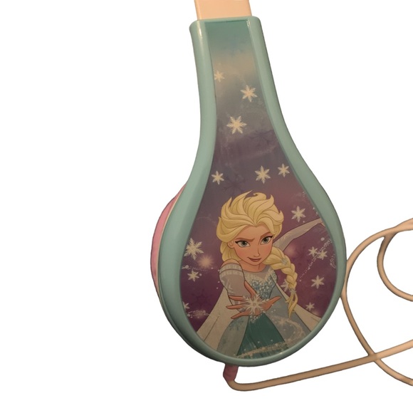 DISNEY FROZEN OVER THE EAR KIDS HEADPHONES ELSA iHOME GIRLS - Picture 4 of 7